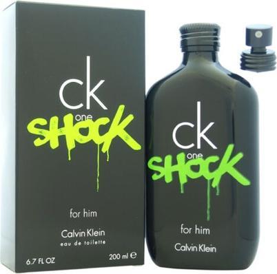 Actual product image Calvin Klein One Shock EDT 200 ml (Eau de toilette, 200 ml)