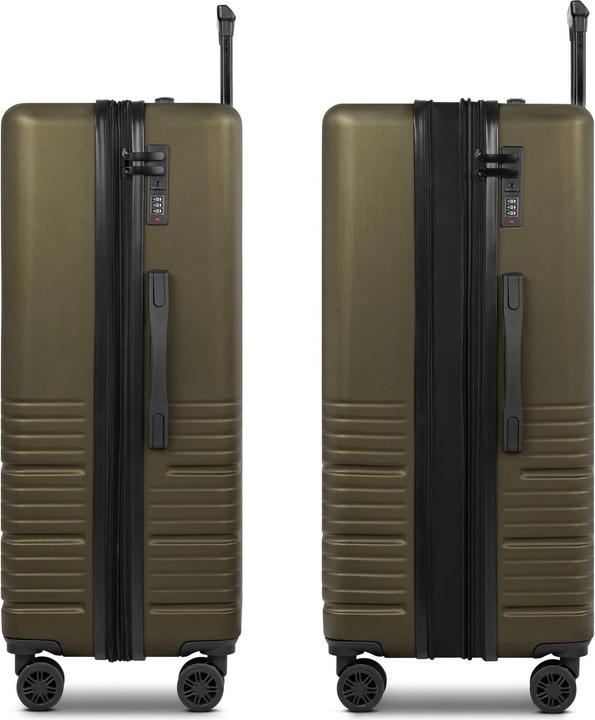 Produktbild Camel Active Hanoi 4 Rollen Trolley L 78 cm mit Dehnfalte (99 l, XL (ab 115l))