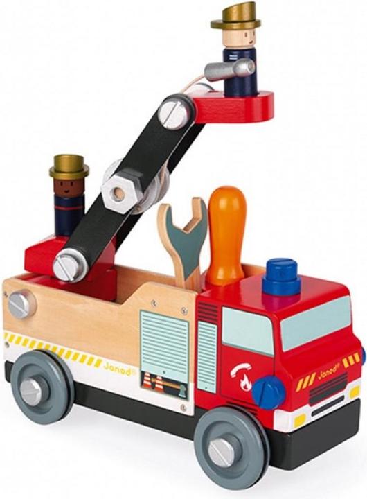 Actual product image Janod Brico'Kids Fire Truck