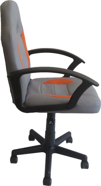 Produktbild HTI-Living Schreibtischstuhl höhenverstellbar Daytona Junior Grau-Orange