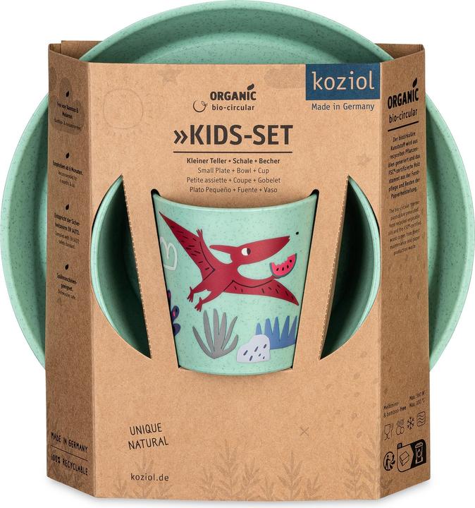 Actual product image Koziol Children's crockery Rex 3 pcs