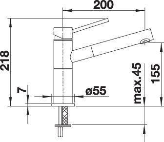 Image du produit Blanco Alta-S Compact