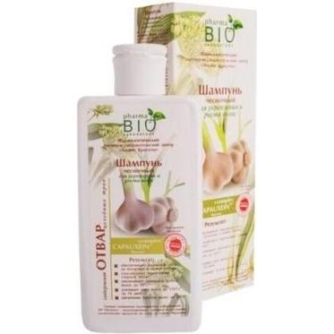 Pharma Bio, Shampoo, Laboratorio Bio Pharma Shampoo all'Aglio Biologico per Rafforzare e Stimolare (200 ml, Shampoo liquido)