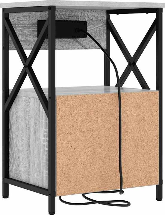 Produktbild vidaXL Moderner Nachttisch (40 x 31 x 60 cm)