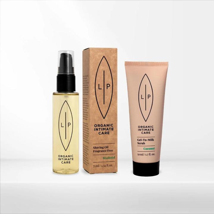 Image du produit Lip Intimate Care Rasur- und Intimpflegeset (125 ml, Rasage intime, Huile de toilette intime)