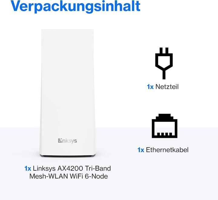Immagine prodotto Linksys Mesh-System AX4200-EU