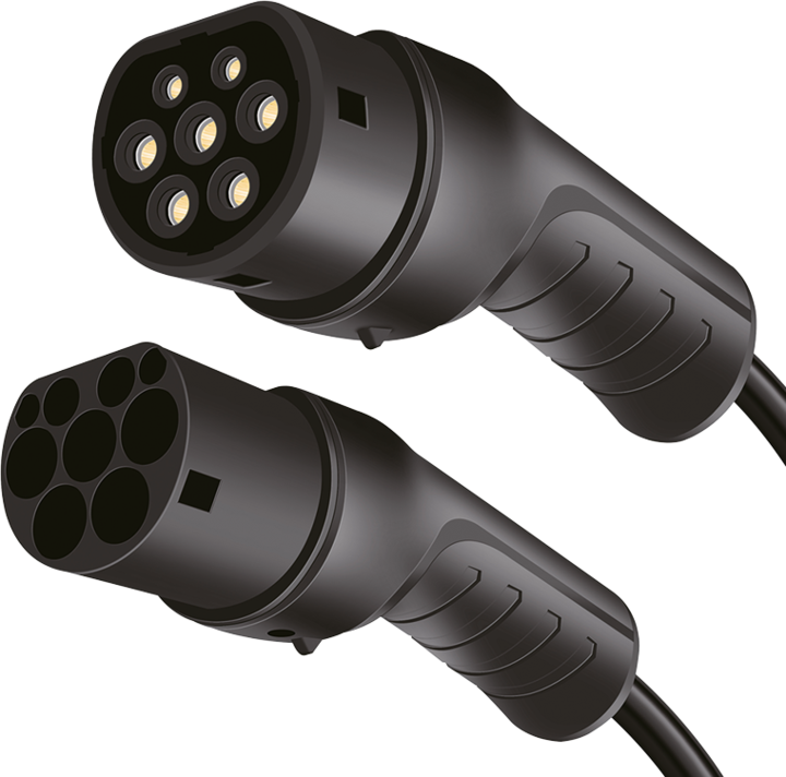 Produktbild LogiLink E-Auto-Ladekabel (Typ 2, 11 kW, 20 A, 5 m)