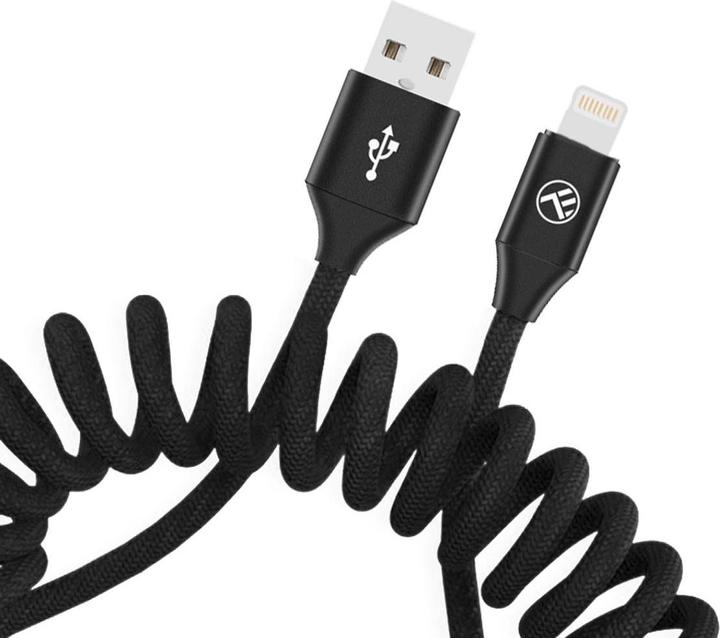 Produktbild Tellur Data cable Extendable USB to Lightning 3A 1.8m black (1.80 m, USB 2.0)