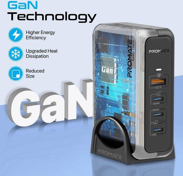 Produktbild ProMate GaNPort (140 W, 4 Ports)