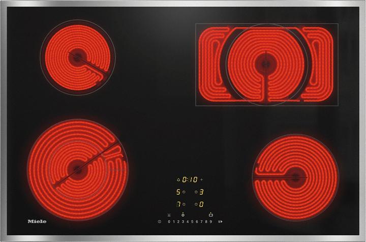 Image du produit Miele KM 6542 FR (76.40 cm, Table de cuisson en vitrocéramique)