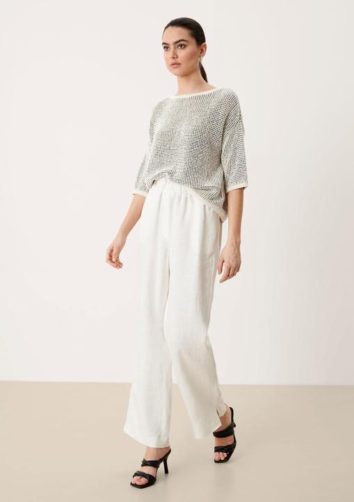 Immagine prodotto s.Oliver Hose Regular: Hose aus Leinen (42)