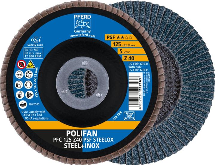 Actual product image Pferd Flap disc (40)