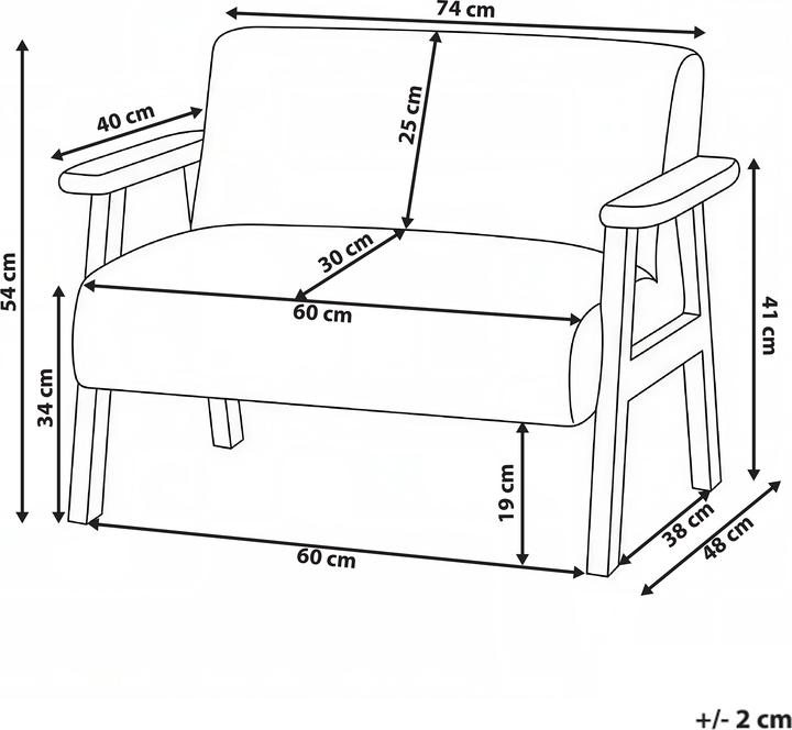 Produktbild Beliani Lalmo (Kindersofa)