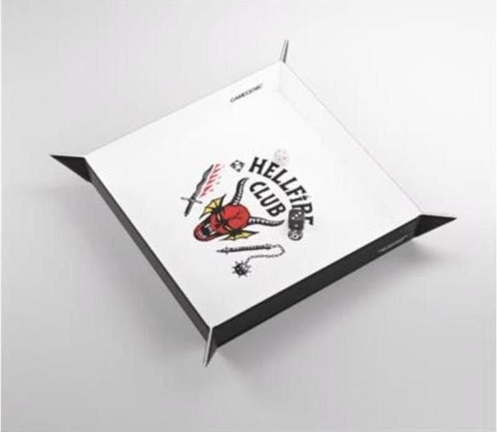 Actual product image Gamegenic Stranger Things - Hellfire Club Magnetic Dice Tray Sprachunabhängig