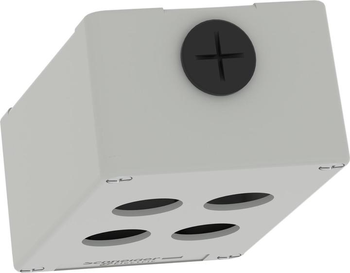 Produktbild Schneider Electric XAPD2204 Leergehäuse XAP Metall grau für 4x22mm - CSA (Gehäuse)