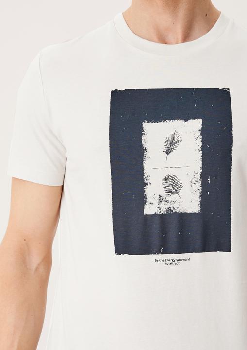 Produktbild s.Oliver T-Shirt Jerseyshirt mit Frontprint (S)