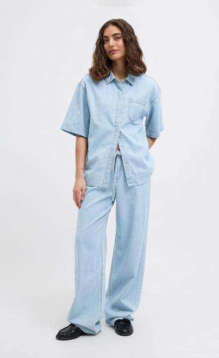 Produktbild JJXX JXSURA WIDE MW LINEN BLEND JEANS DNM Weit geschnitten (W32/L32)