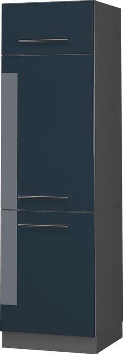 Anthrazit, Dunkelblau hochglanz