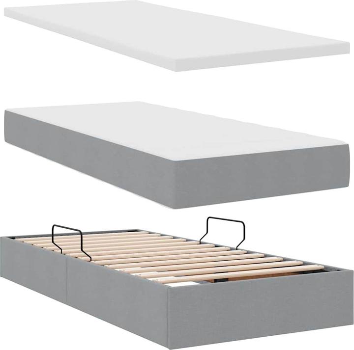 Produktbild vidaXL Bettmatratze mit Stauraum (Schaumstoffkern, 200 x 200 cm)