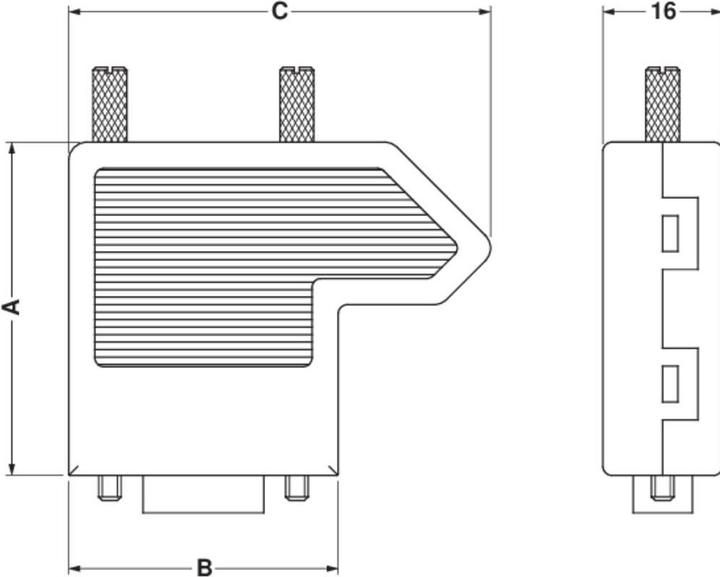 Produktbild Phoenix Contact Interface D-Sub 25-pol Buchse SUBCON/SH