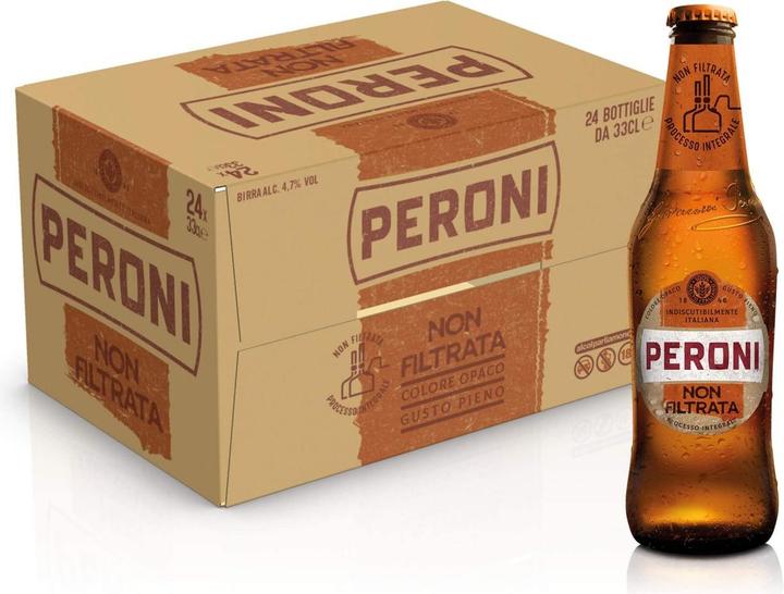 Immagine prodotto Peroni NON FILTRATA box / (24 x 33 cl)