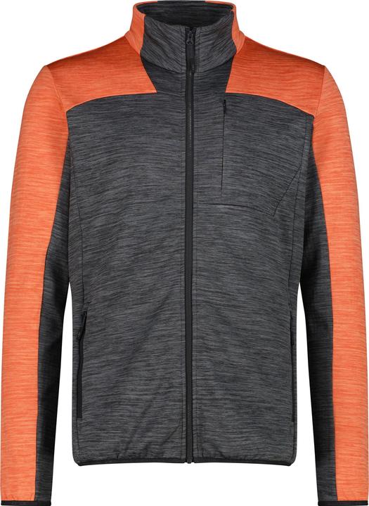 antracite mel-orange mel., Grau