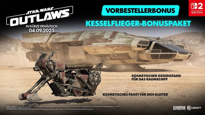 Actual product image Ubisoft Videospiel für Switch Star Wars Outlaws (Switch, FR)