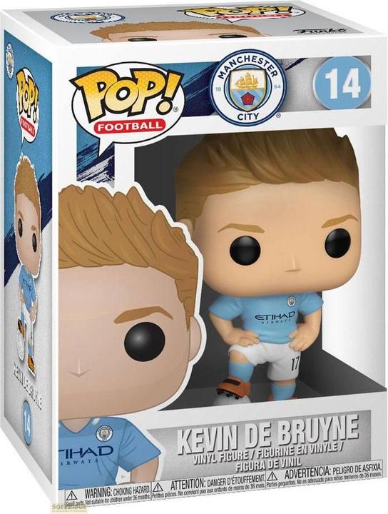 Image du produit Funko POP! Football - EPL: Kevin De Bruyne (Manchester City)