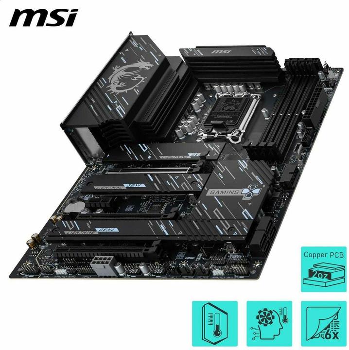 Actual product image MSI Z890 GAMING PLUS WIFI (LGA 1851, Intel Z890, ATX)
