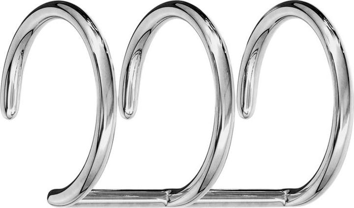 Produktbild Star Piercing Fake Ear Cuff silber mit 3 Ringen (ohne Messing, Chirurgenstahl 316L)