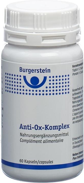 Immagine prodotto Burgerstein Anti-Ox (60 pz., Pillole, 60 ml)