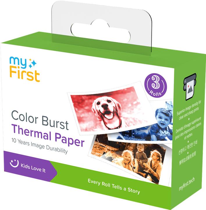 myFirst Thermal Paper Color Burst