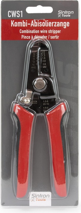 Produktbild Sintron Tools 3in1 Kombi-Abisolierzange CWS1