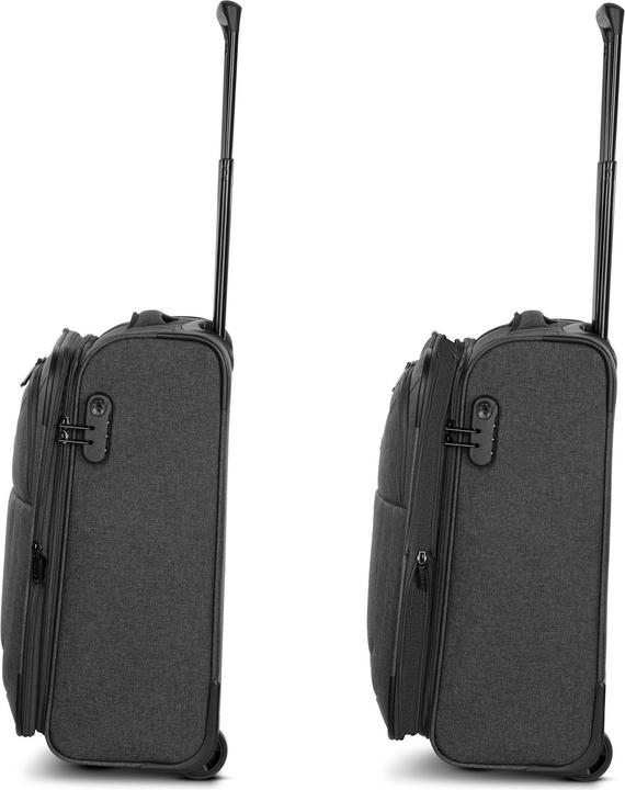 Image du produit Redolz Essentials 12 2 roues trolley cabine S 55 cm avec soufflet d'extension (50 l)