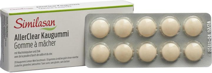 Produktbild Similasan AllerClear Kaugummi (20 Stk., Gummies, 50 g)
