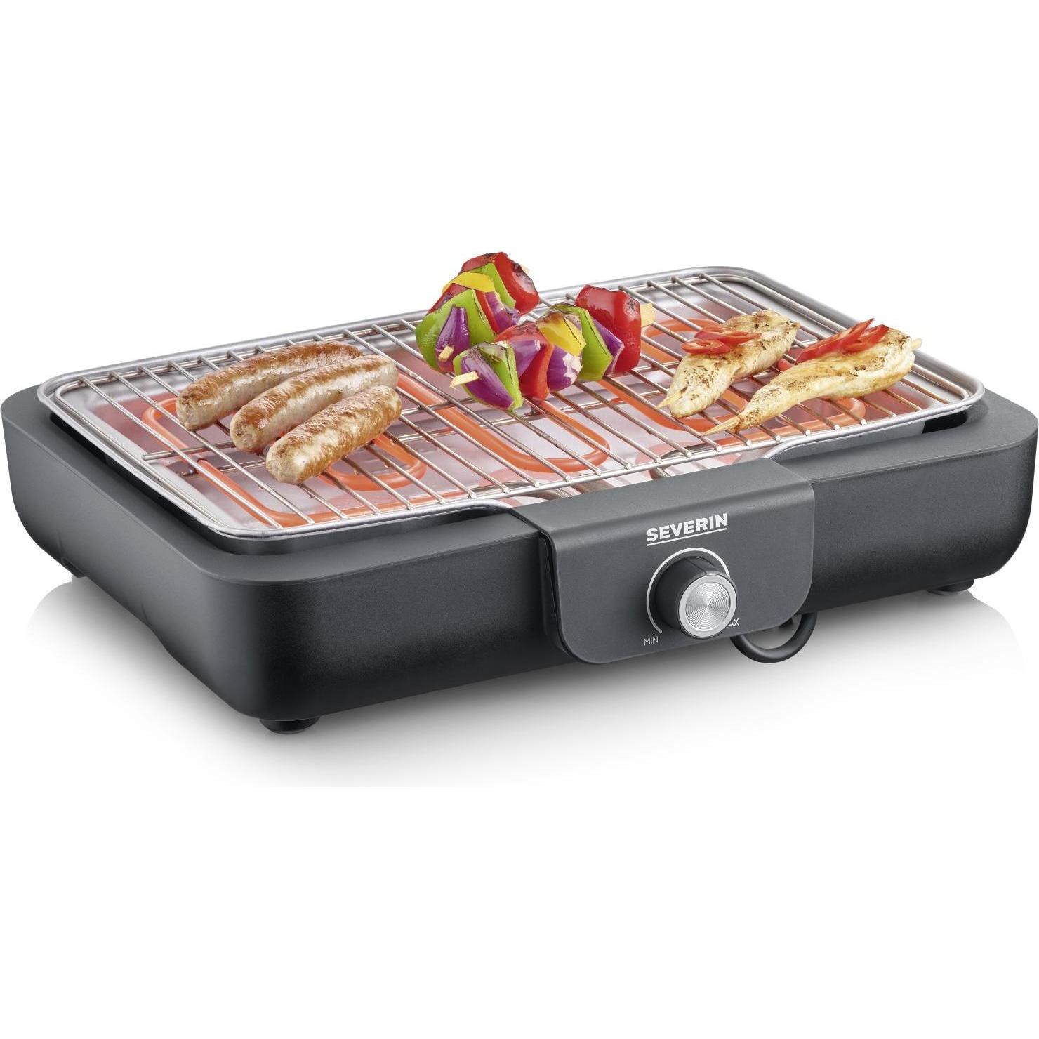 Severin PG 8554, Tischgrill, Schwarz