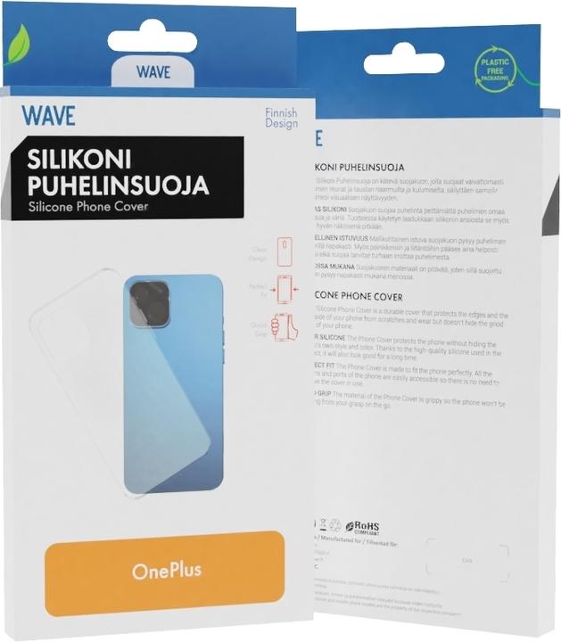Actual product image Wave OnePlus Nord 4 5G Silicone Case, Clear (OnePlus Nord 4)