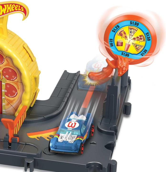 Actual product image Hot Wheels Speedy Pizza Pick-up