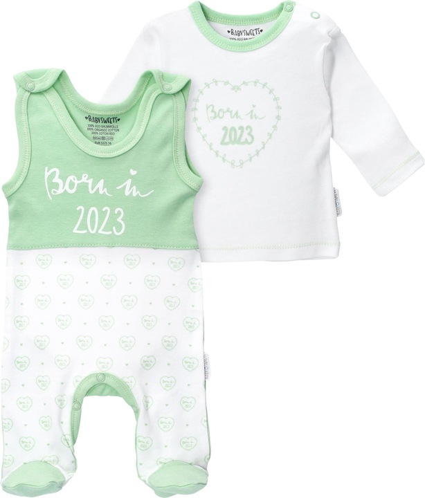 Image du produit Baby Sweets 2 pièces Born in 2023 Coeur (68)