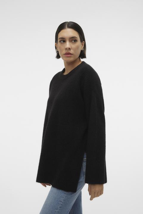 Image du produit Vero Moda Col rond Épaule basse Pull-over en maille (XS)