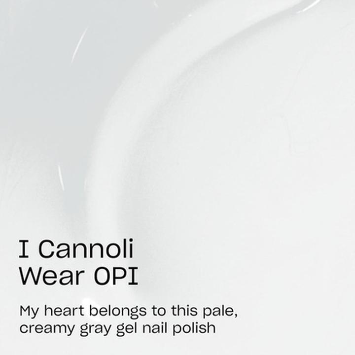 Produktbild OPI GelColor Gel Nagellack Opaque Light Neutral Creme UV Cure (I Cannoli Wear, UV-Gel Lack)