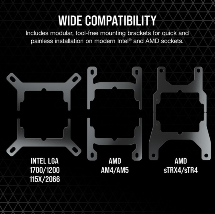 Produktbild Corsair WAK Cooling Hydro H115i iCUE Elite