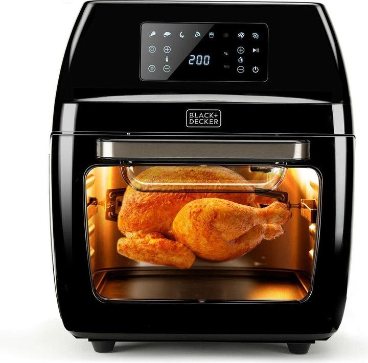 Actual product image Black & Decker Black+Decker BXAFO1200E - Hot Air Deep Fryer and Oven, 1700W, 12L