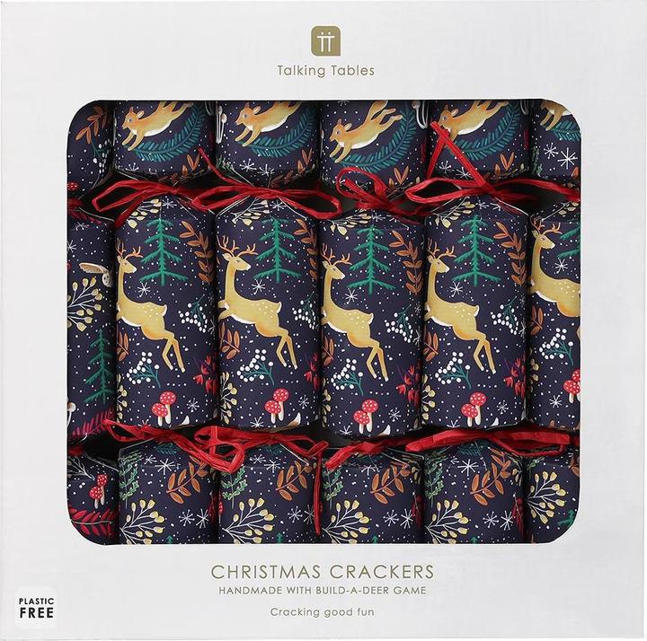 Produktbild TALKING TABLES Twilight Blue Christmas Crackers