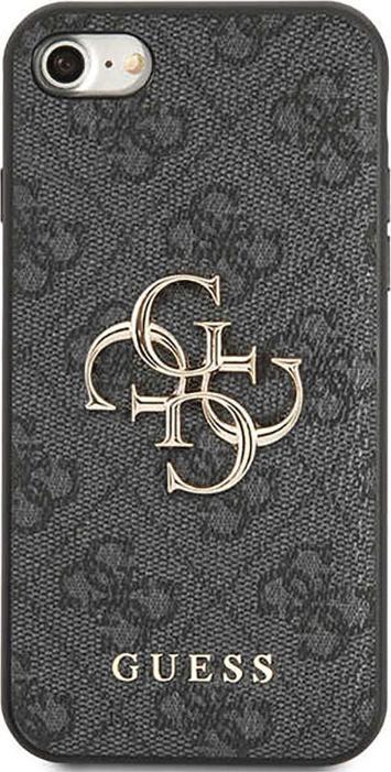 Produktbild Guess GUHCI84GMGGR iPhone 7/8/SE 2020/ 2022 grey/grey hardcase 4G Big Metal Logo (Apple iPhone 7, Apple iPhone SE (2nd Gen), Apple iPhone SE (3rd Gen))
