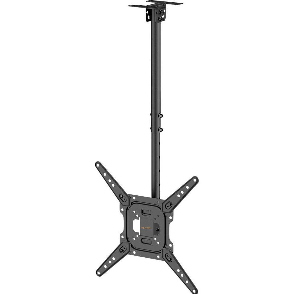 myWall My Wall "HD9L" TV-Deckenhalterung (Soffitto, 35 kg), Supporto da parete TV, Nero