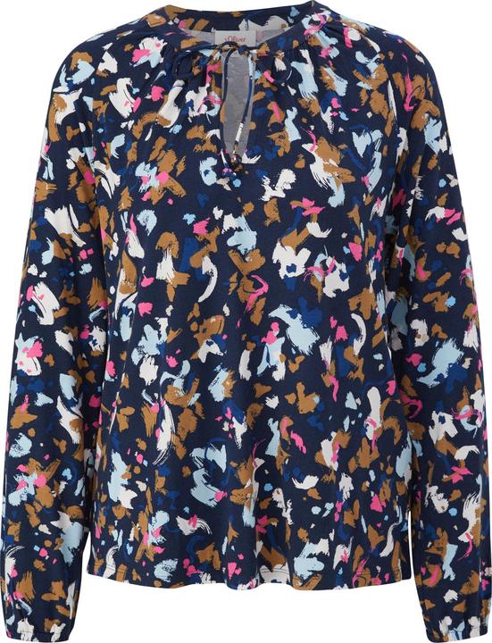 Produktbild s.Oliver T-Shirt Tunikashirt mit Bindeband (34)