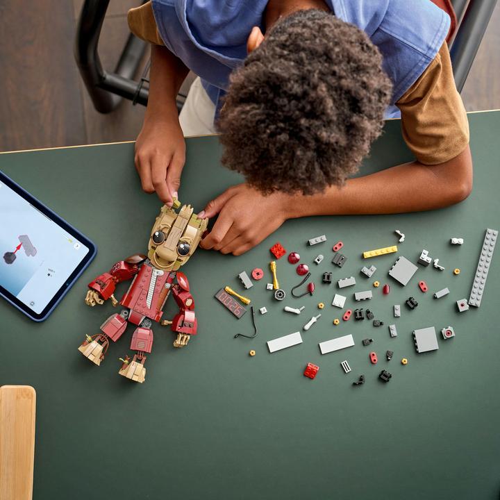 Immagine prodotto LEGO Marvel Super Heroes Groot in tenuta da Ravager (76341, LEGO Marvel)