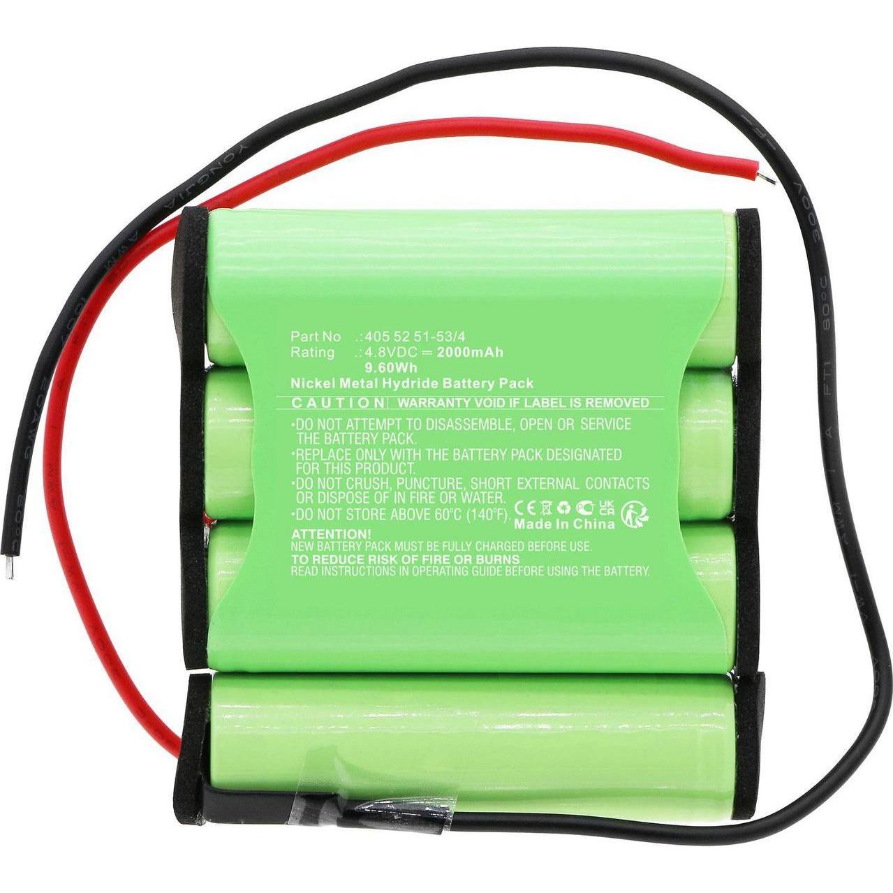 CoreParts Battery for AEG Vacuum, Staubsauger Zubehör, Grün