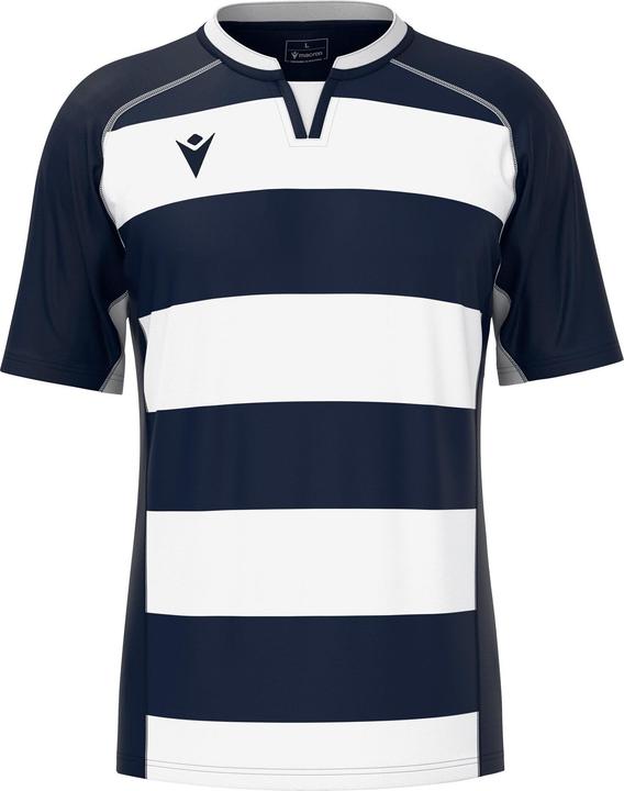 Navy Blue, White